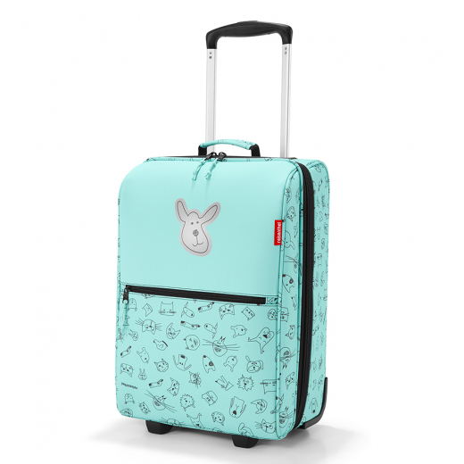 Чемодан детский Trolley XS cats and dogs mint