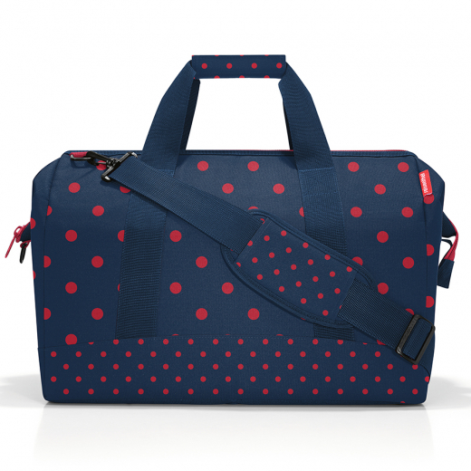 Сумка Allrounder L mixed dots red