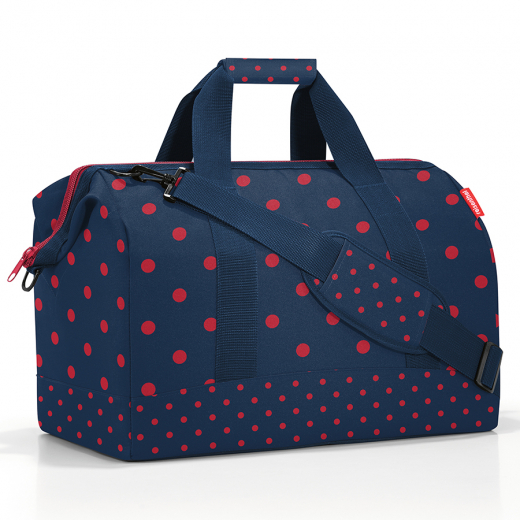 Сумка Allrounder L mixed dots red