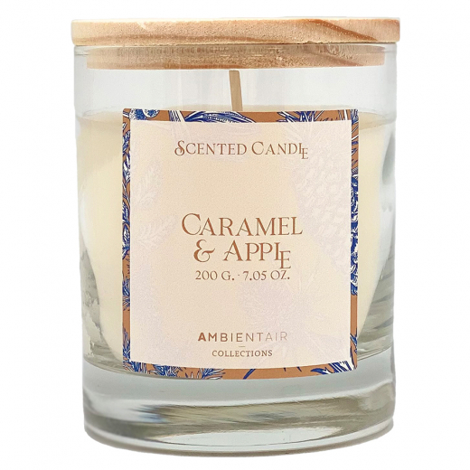 Свеча ароматическая Gifting, Caramel&Apple, 40 ч