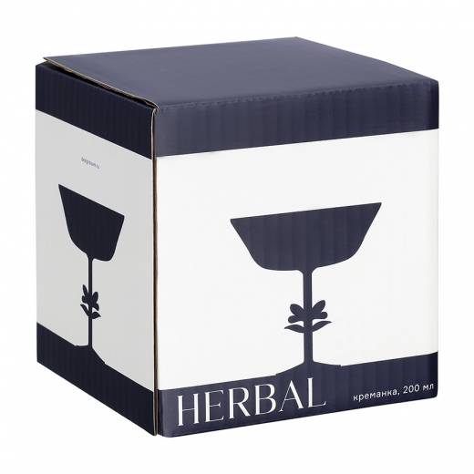 Креманка Herbal, 200 мл, прозрачная