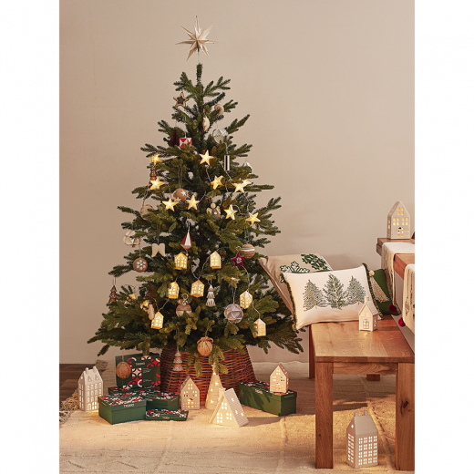 Подушка декоративная с вышивкой Christmas tree из коллекции New Year Essential, 30х45 см