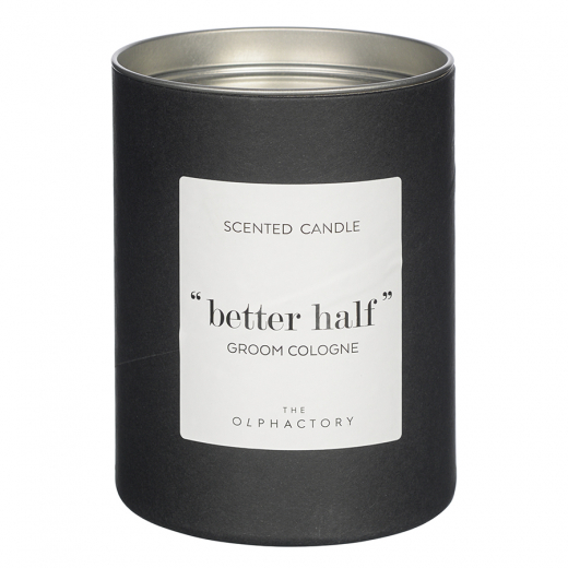 Свеча ароматическая The Olphactory, Better Half, Groom Cologne (новая), 40 ч